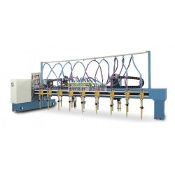 HGZ-4000火焰多头直条切割机